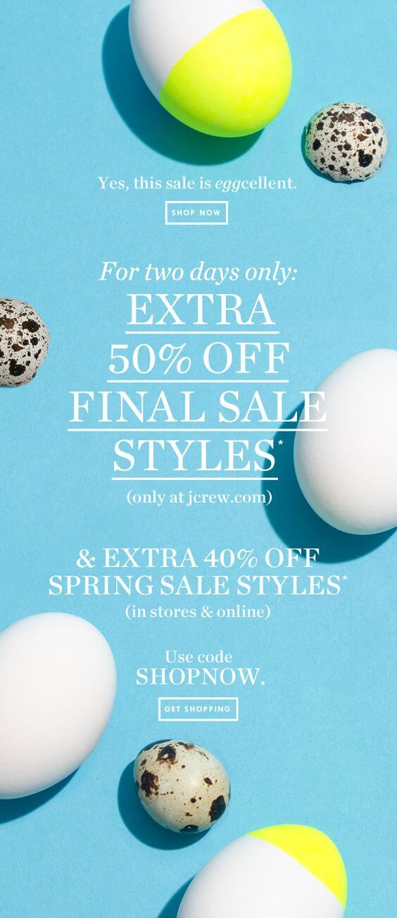 easter email campaigns