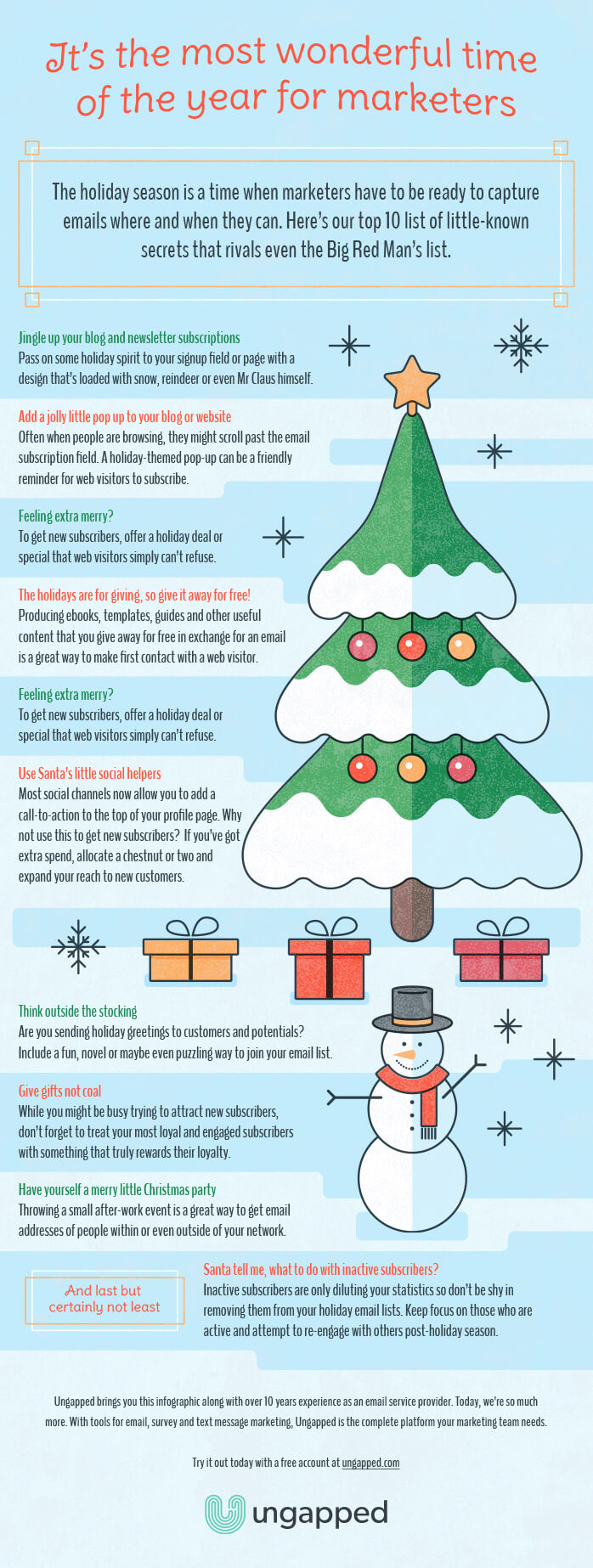 10 creative ways to capture emails this holiday season [INFOGRAPHIC] 